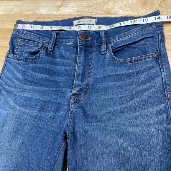 Madewell Roadtripper Jeans in Orson Wash Size 27 High Rise Skinny Denim Stretch - Picture 9 of 12